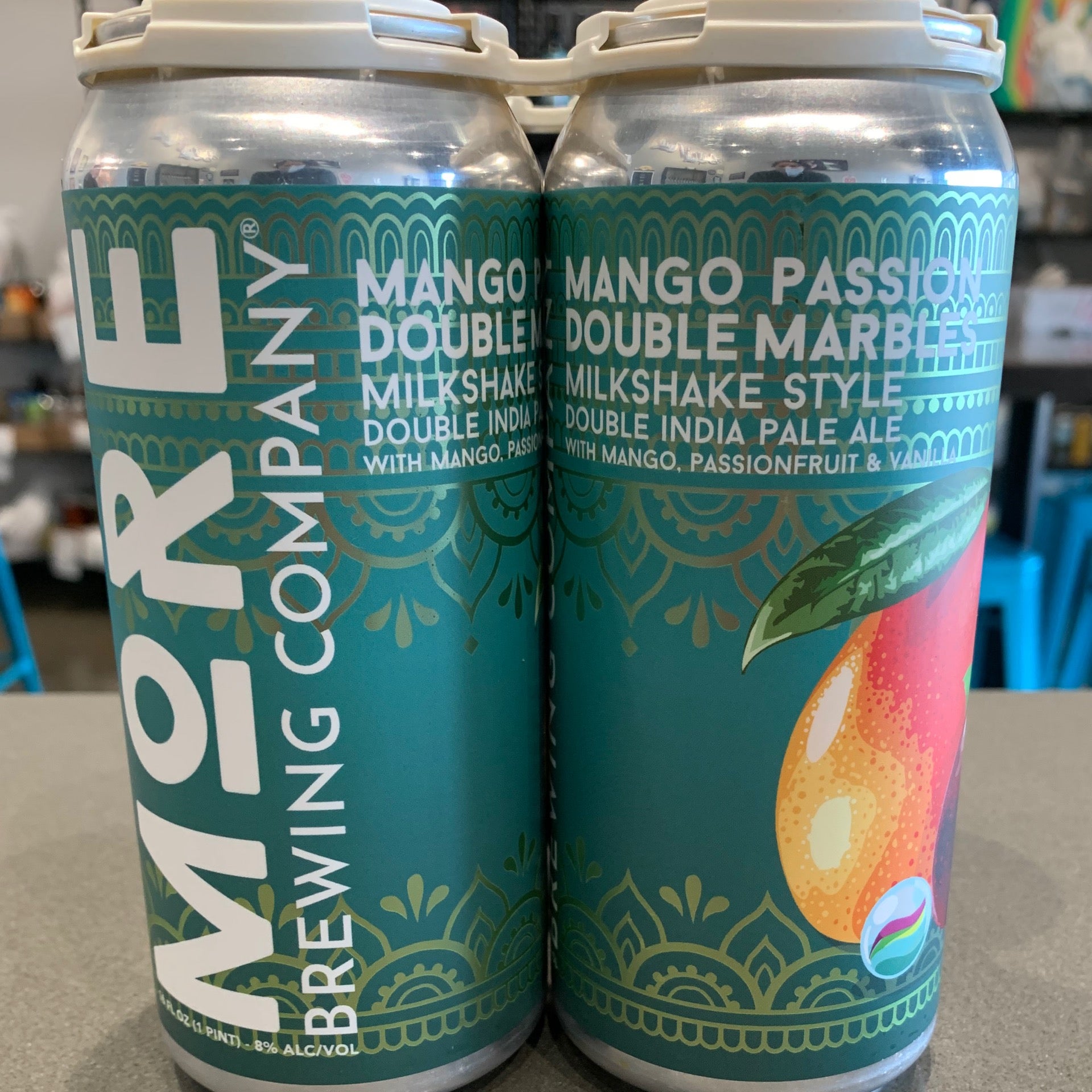 More Brewing Mango Passion Double Marbles The Beer And Now