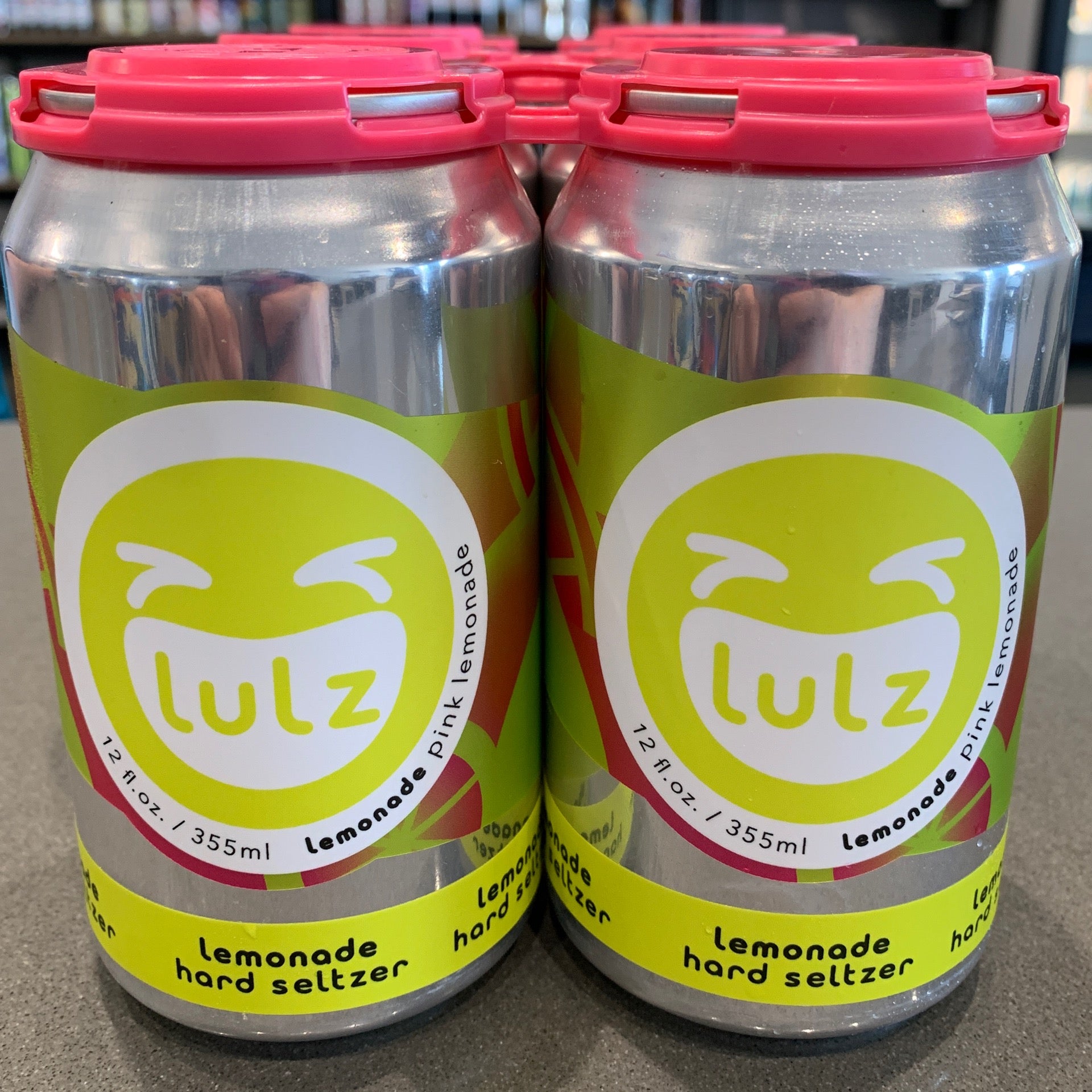 LULZ Pink Lemonade Hard Seltzer The Beer And Now